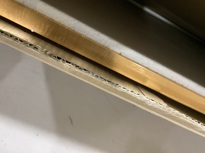 tinkeps 20x30 metal poster frame - 20 x 30 aluminum picture frame with mat for 18x24 photo, tempered