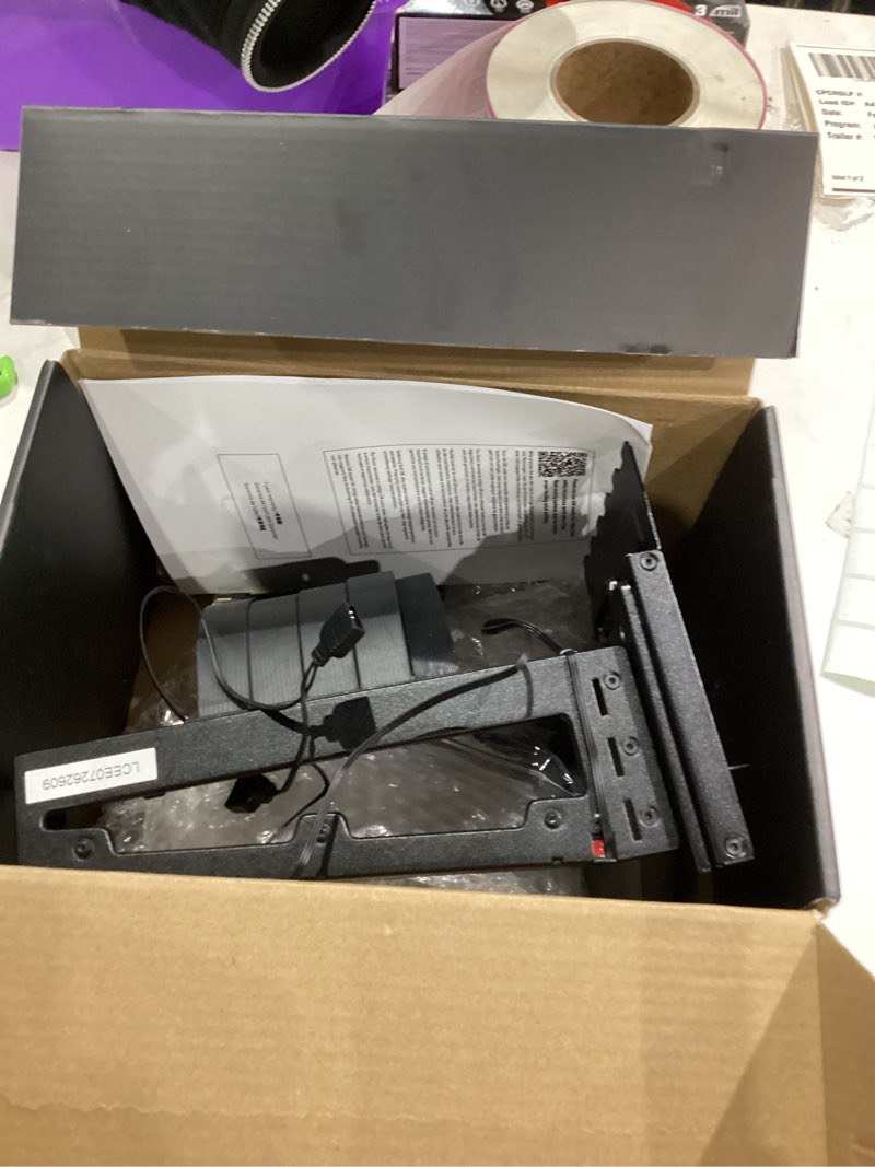 lian li atx pc case multi-directional 4 slots vertical gpu kit v3 - premium gen 5 riser cable pci-e 