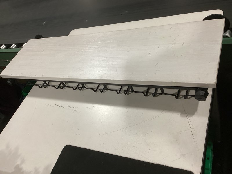 Condition photo showing As Is for wine rack wooden wine rack rack 4 colors 70.5 * 22.5cm 70.5*22.5cm