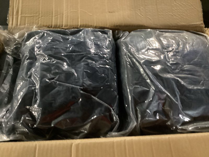 Condition photo showing Good Condition for 100 Pcs Black Washable Removable Universal for Wedding Party Dining Banquet Polyester Spandex Stretch Slipcovers Chair Covers Black-a 100PCS