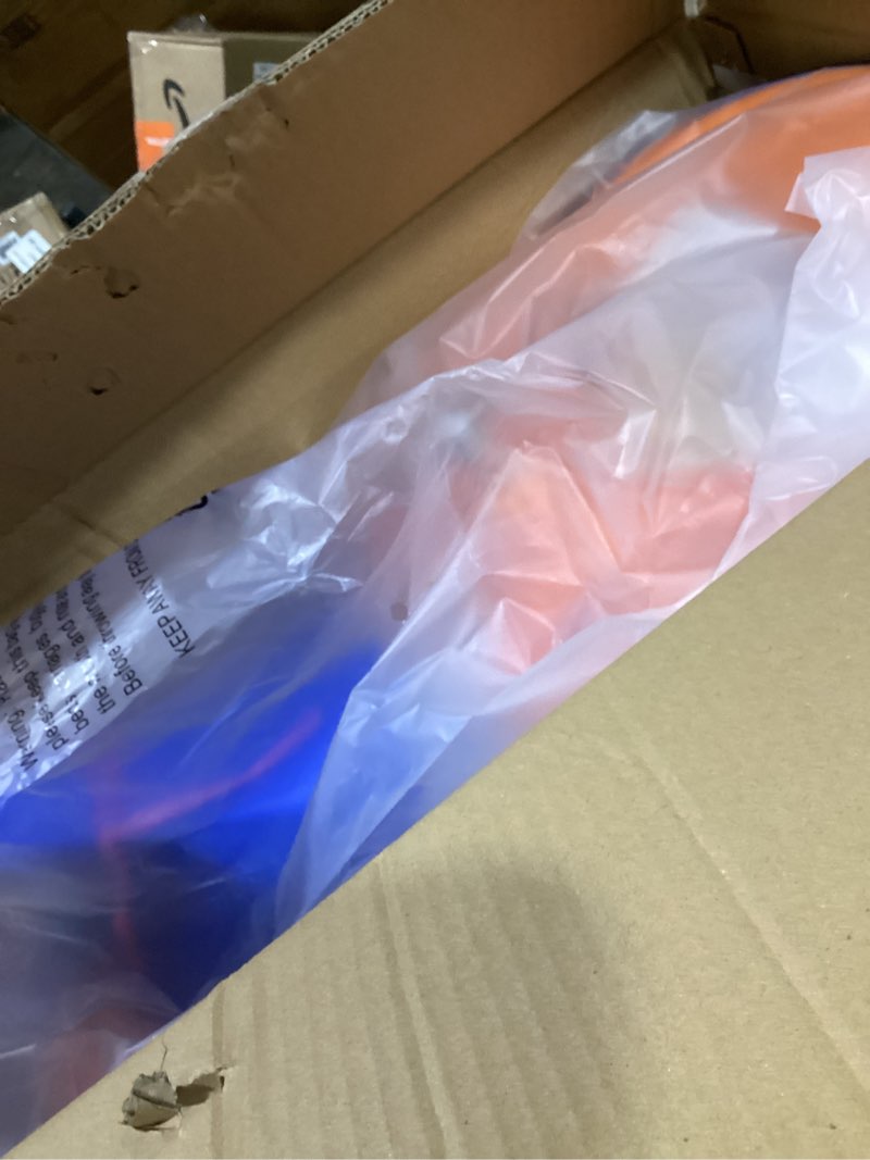 Condition photo showing Good Condition for Wiggle Car Ride on Toy - Easy-to-Use Kid Car for Ages 3 Years and Up with No Batteries, Gears, or Pedals by Lil Rider (Blue/Orange), Large,Yellow / Black Blue and Orange