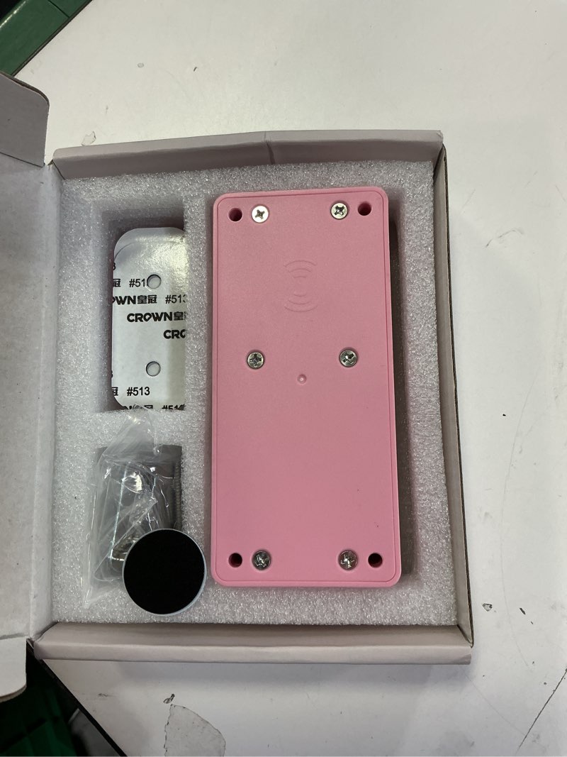 Condition photo showing item condition for Cabinet Lock RFID Card NFC eLinkSmart Hidden Drawer Lock for Girls Women Cupboard Door Kitchen Pantry Furniture Support Phone or Watch App No Drilling Required Pink