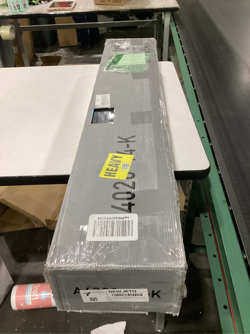 Condition photo showing New/Like New for Metal Bed Frame,King Size Bed Frame with Storage Space,Heavy Duty Sturdy Mattress Foundation,Easy Assembly,No Box Spring Needed, Black,14 Inch,King