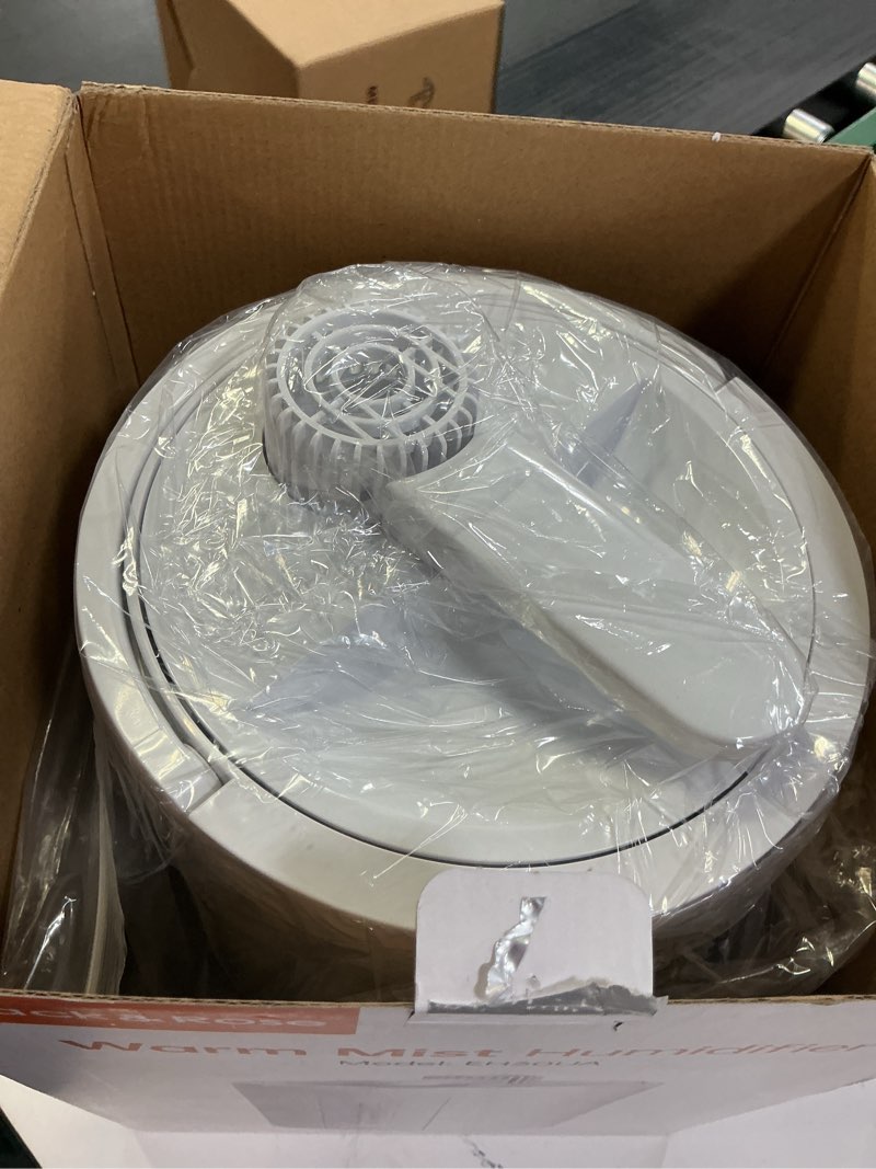 Condition photo showing Good Condition for 3L Stainless Steel Humidifier for Bedroom, Warm Mist Humidifiers Easy Clean, Steam Humidifier for Living Room, Whisper-Quiet and Filterless, with Sleep Mode and Timer, Auto-off Setting