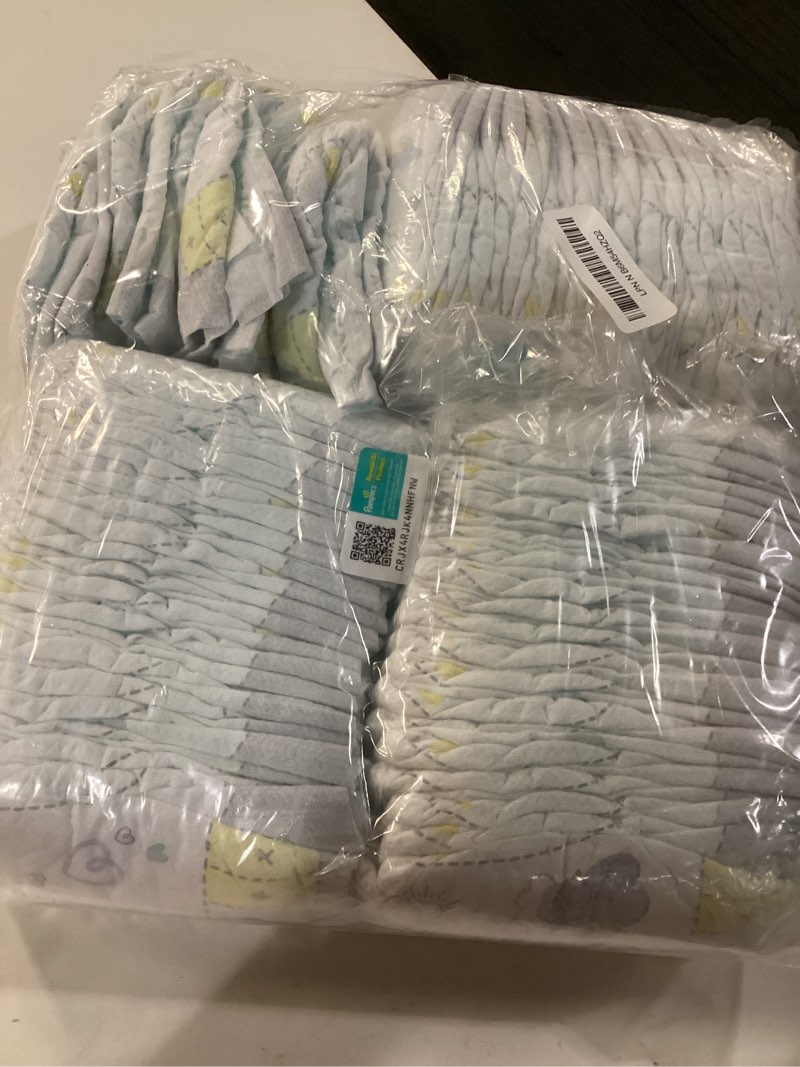 Condition photo showing New/Like New for pampers swaddlers diapers newborn - size 0, 60  count, ultra soft disposable baby diapers