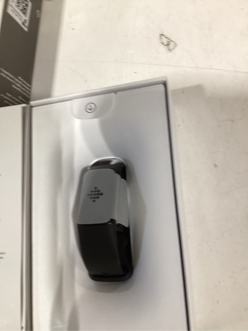 Condition photo showing Good Condition for Fitbit Charge 6 Fitness Tracker with Google apps, Heart Rate on Exercise Equipment, 6-Months Premium Membership Included, GPS, Health Tools and More, Obsidian/Black, One Size (S & L Bands Included) Black Case w/ Black Band Tracker