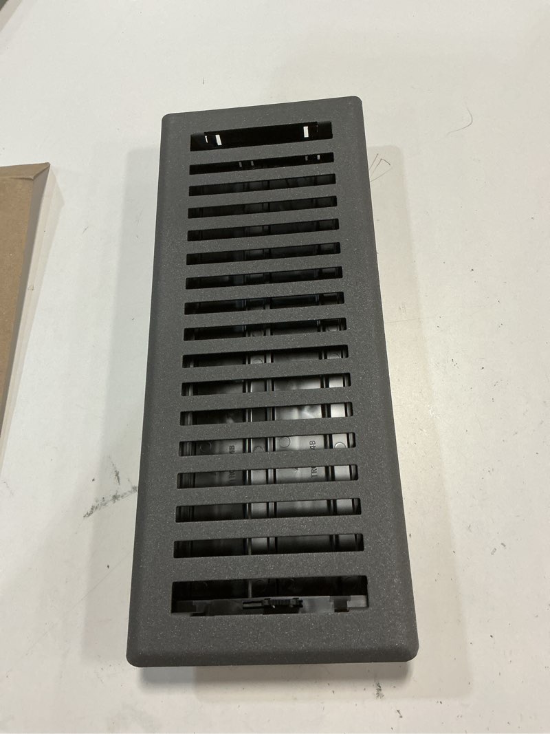 Condition photo showing Good Condition for imperial 4-inch x 12-inch grey granite montezuma floor register