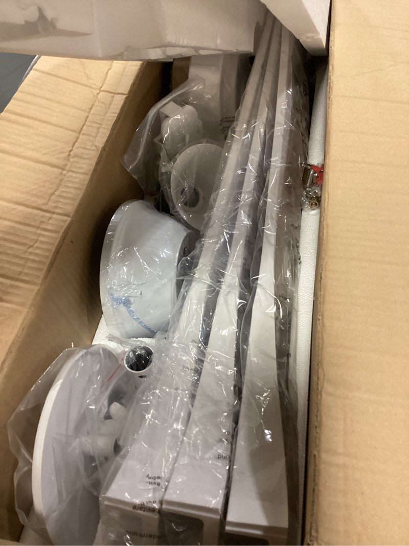 Condition photo showing Good Condition for Ceiling Fan Without Light: 52 Inch Outdoor Fan for Patios - White Ceiling Fan No Light Indoor - Modern 3 Blade Fan with Remote APP Control Reversible 6 Speed Noiseless