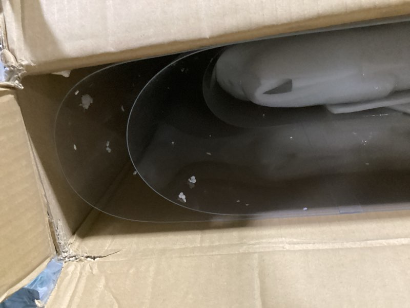 Condition photo showing New/Like New for 3pcs transparent cylinder pedestal stands, thickened pvc round pedestal display plinth pillars for wedding birthday babyshower decoration art decor