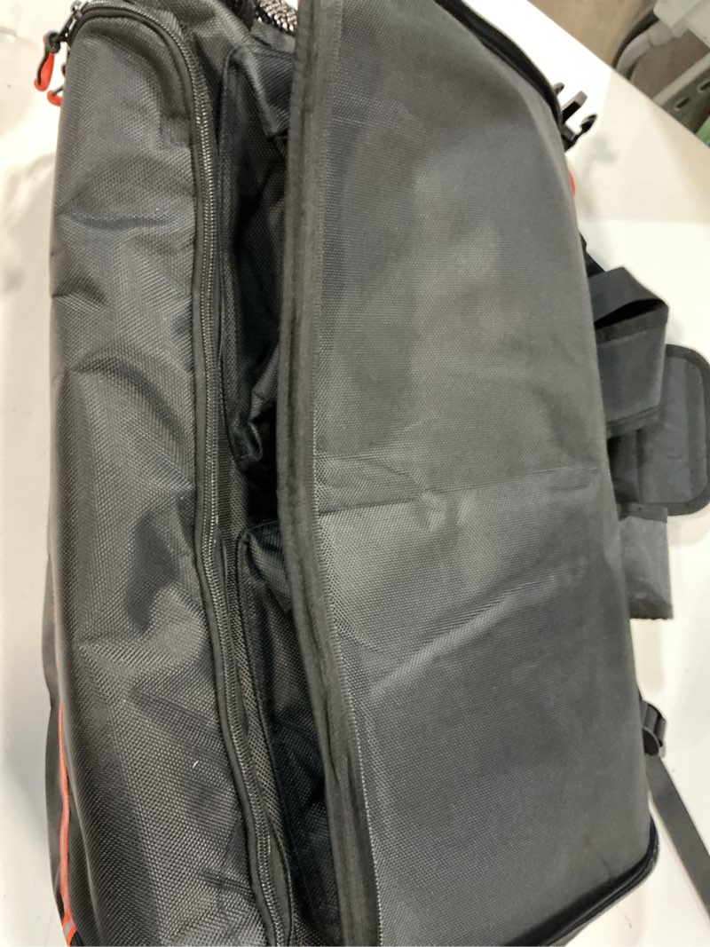 Condition photo showing Good Condition for computer desktop mid tower large carrying case, pc travel case for computer for moving, portable gaming backpack for keyboard, mouse and accessories,compatible with atx/m-atx mainframe chassis