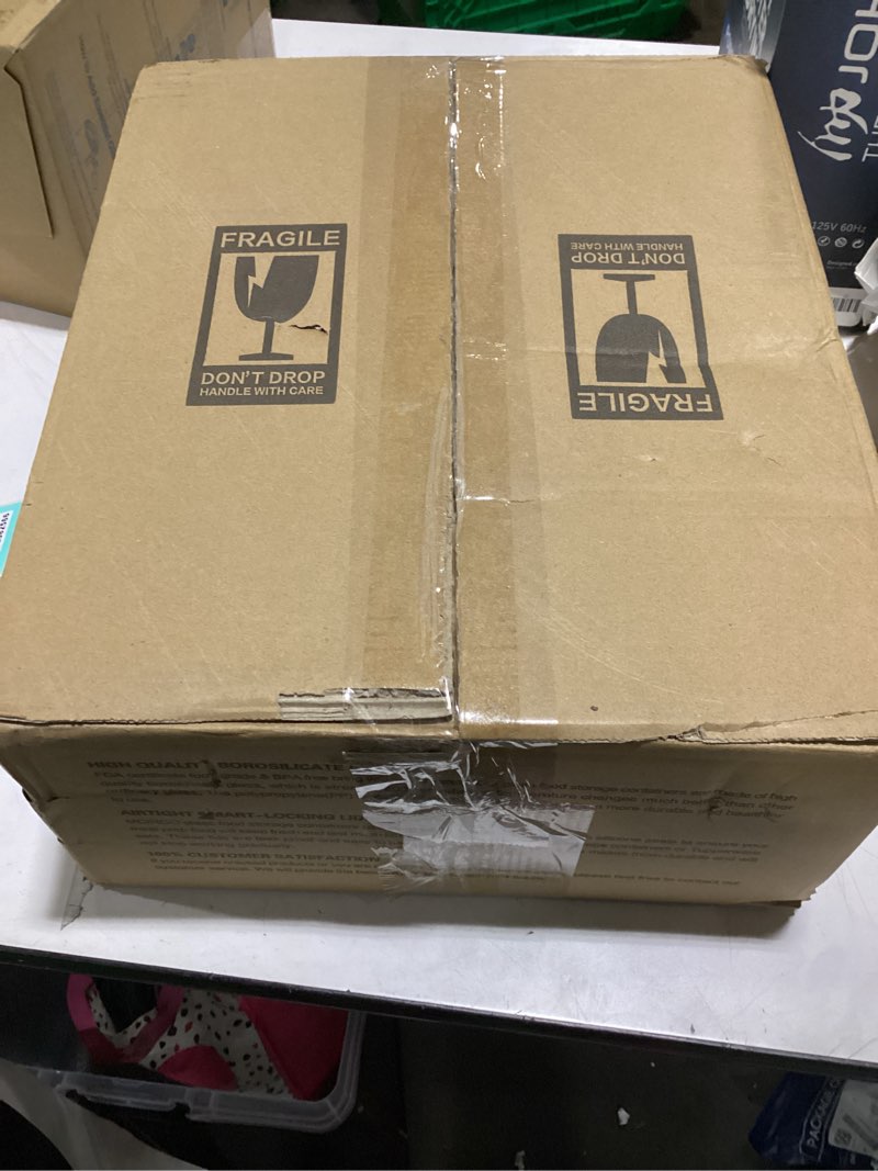 Condition photo showing Good Condition for M MCIRCO 10-Pack,22 Oz Glass Meal Prep Containers,Glass Food Storage Containers with lids,Lunch Cont