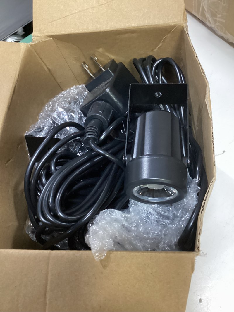 Condition photo showing Good Condition for outdoor landscape lighting low voltage, 65.6ft wired led spot light with plug-in transformer, ip65 waterproof outside uplight 18w 1800lm for yard garden tree pathway house, warm white 3000k, pack of 6 6-light