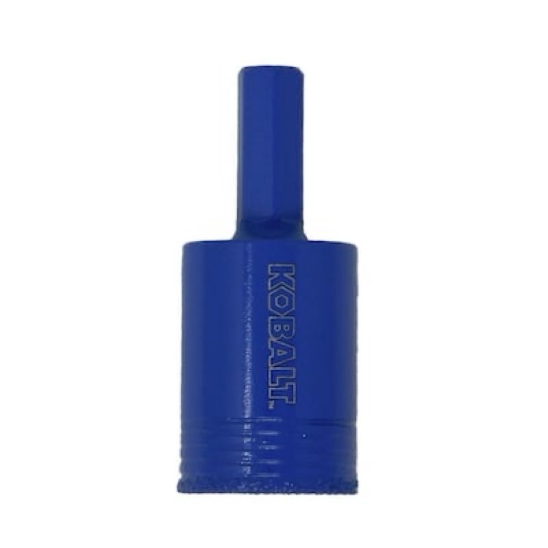 kobalt 1-in wet/dry diamond core drill bit for stone