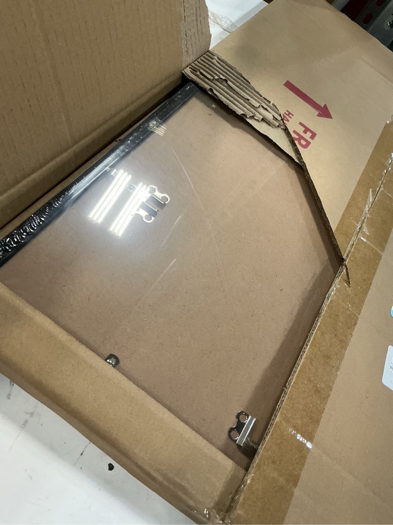 Condition photo showing Good Condition for lavie home 17x24 picture frame for wall display, 17x24 black picture frame with hd plexiglas, 17 x 24 photo frame 1 pack, display frame for vertical or horizontal, classic collection black 17x24 1