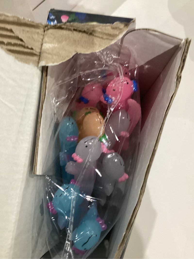 Condition photo showing Good Condition for 24 Pack Valentine's Day Cards for Kids with Glow in The Dark Axolotl Toys, Valentines Day Gifts for Kids School Classroom Exchange, Valentine's Party Favors & Prizes for Kids