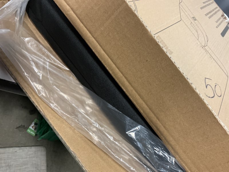 Condition photo showing Good Condition for hoperan dual-sided heated stadium seats for bleachers with back support, 3 levels heating stadium seating for bleachers seat with backrest, 5 pockets portable stadium chair for outdoor black 23"