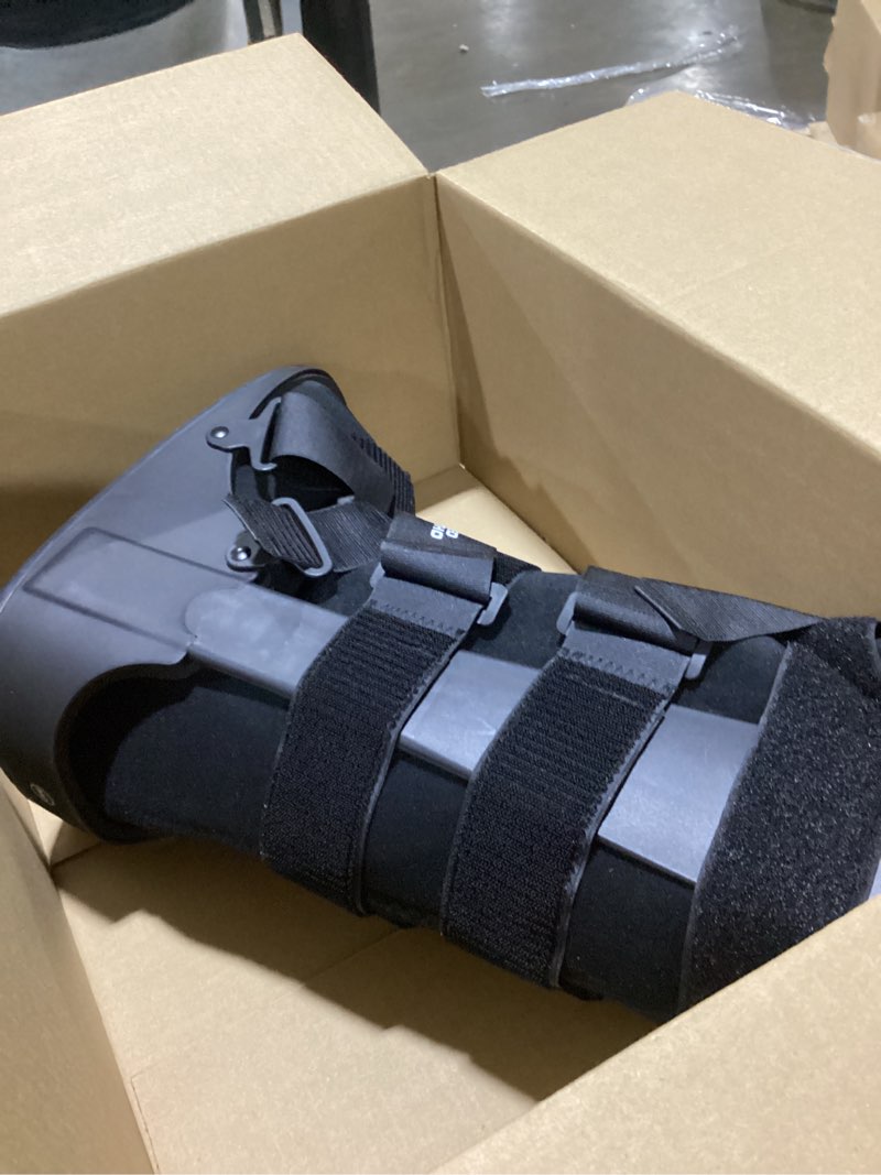 Condition photo showing As Is for united ortho air cam walker fracture boot, medium, black medium (pack of 1) black