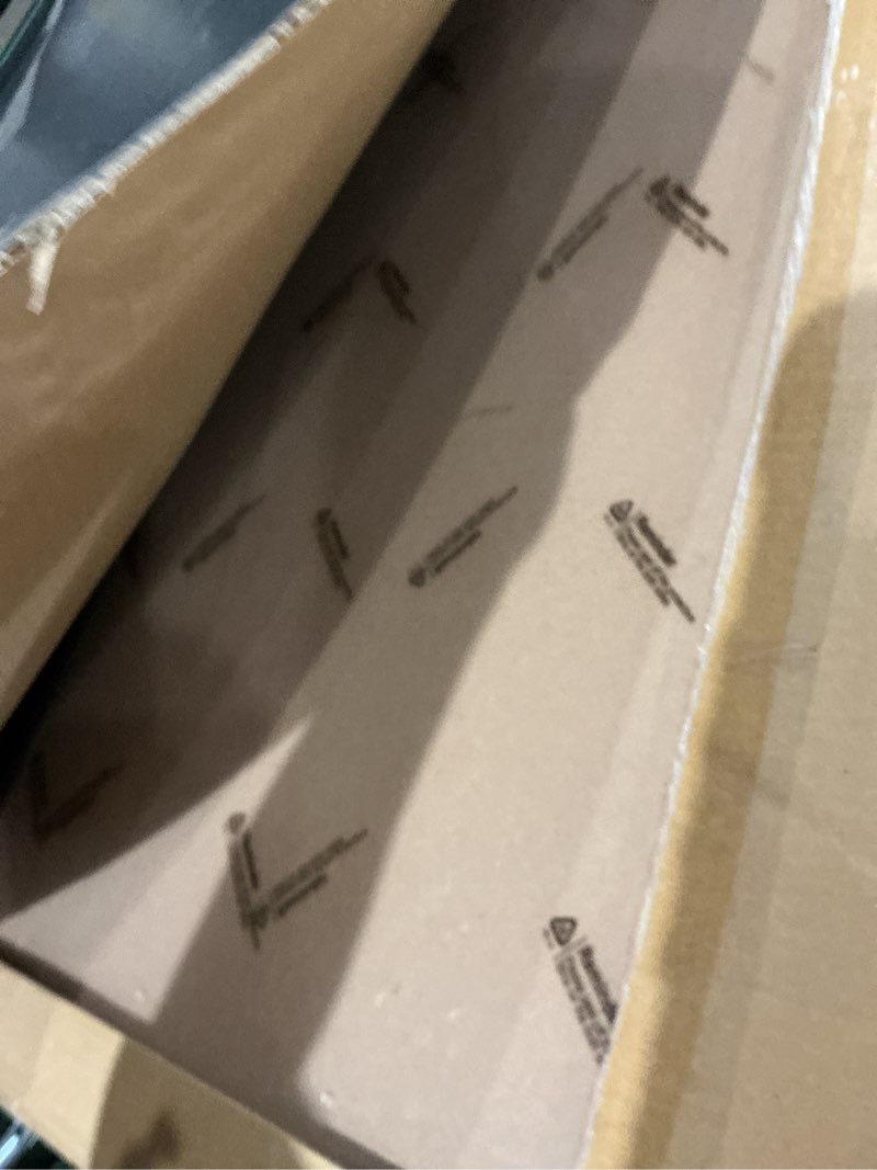 Condition photo showing As Is for fxojyvo engineered wood 30x40 frame, black picture frame for 30 x 40 inch poster puzzle photo, light weight 30 by 40 poster frame with wood-grain for wall - 1 pack/black/30 x40 black 30x40 1 pack