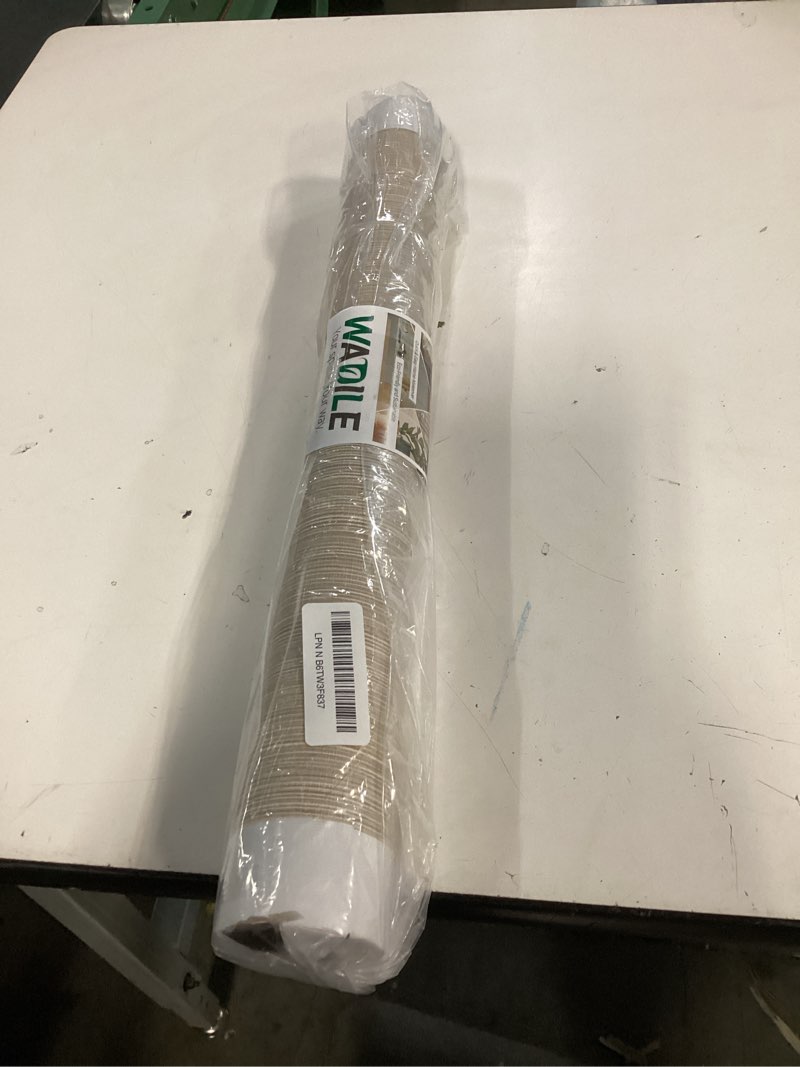 Condition photo showing Good Condition for wadile grasscloth peel and stick wallpaper 15.7in x 78.7in, textured contact paper for cabinets, faux linen wall paper pull and stick, fabric vinyl wallpaper self adhesive beige 15.7" x 78.7" beige