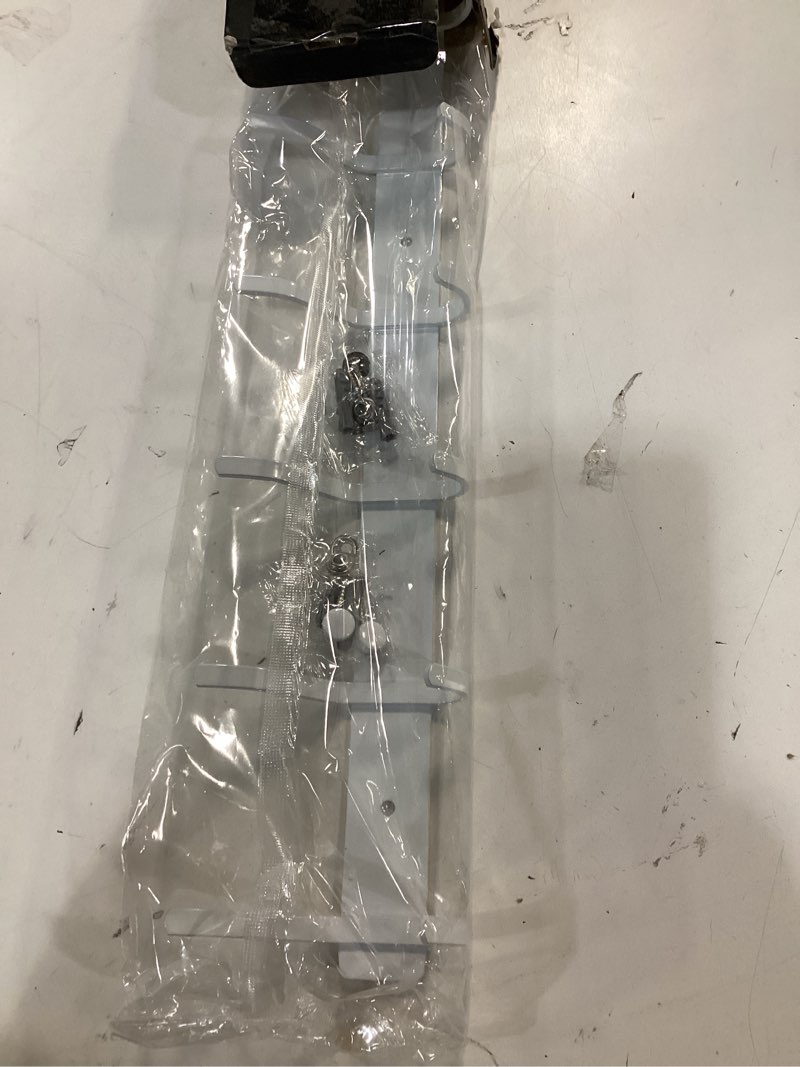 Condition photo showing Good Condition for White Wall Hooks Heavy Duty, 23 Inch Coat Hooks Wall Mount with 8 Hooks, Wall Hooks Hangers for Entryway, Bathroom - for Hanging Backpack, Bag, Coat, Purse, Hat, Towel, Clothes White 8 Hooks