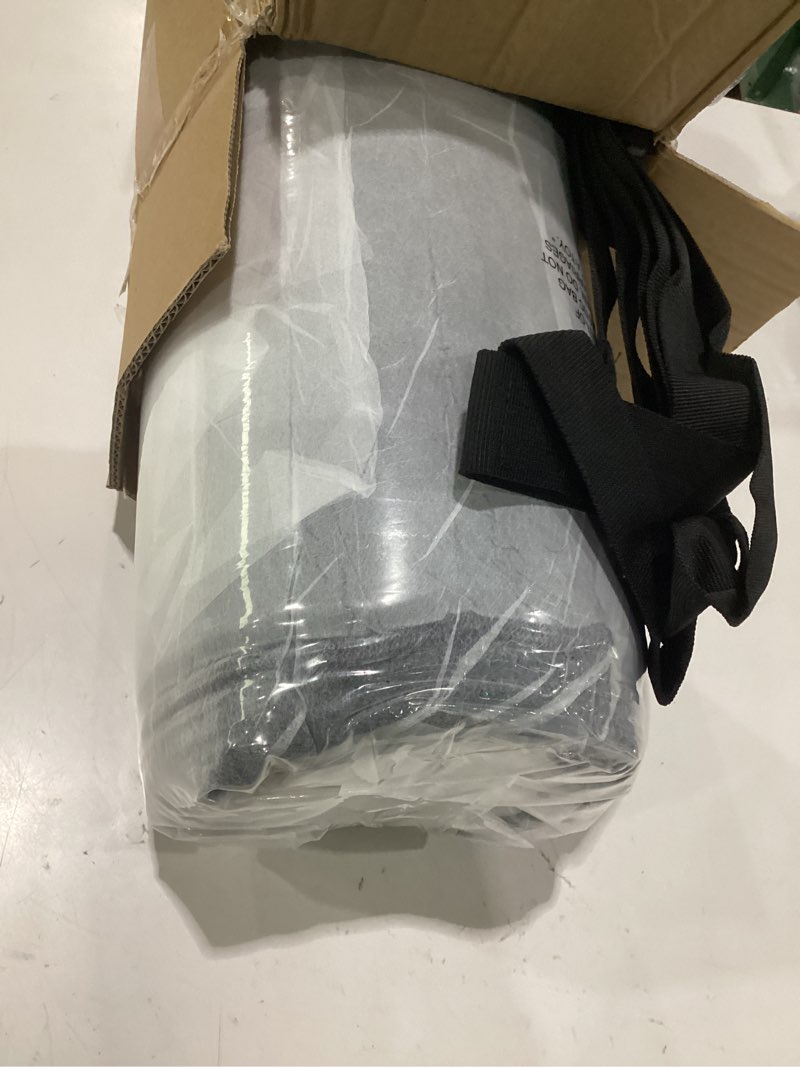 Condition photo showing Good Condition for cymula camping cot mattress 2in memory foam sleeping pad,soft warm non-slip camping mattress topper with retaining for adults,portable roll up pad for travel?only mattress? cot (75*30*2) grey