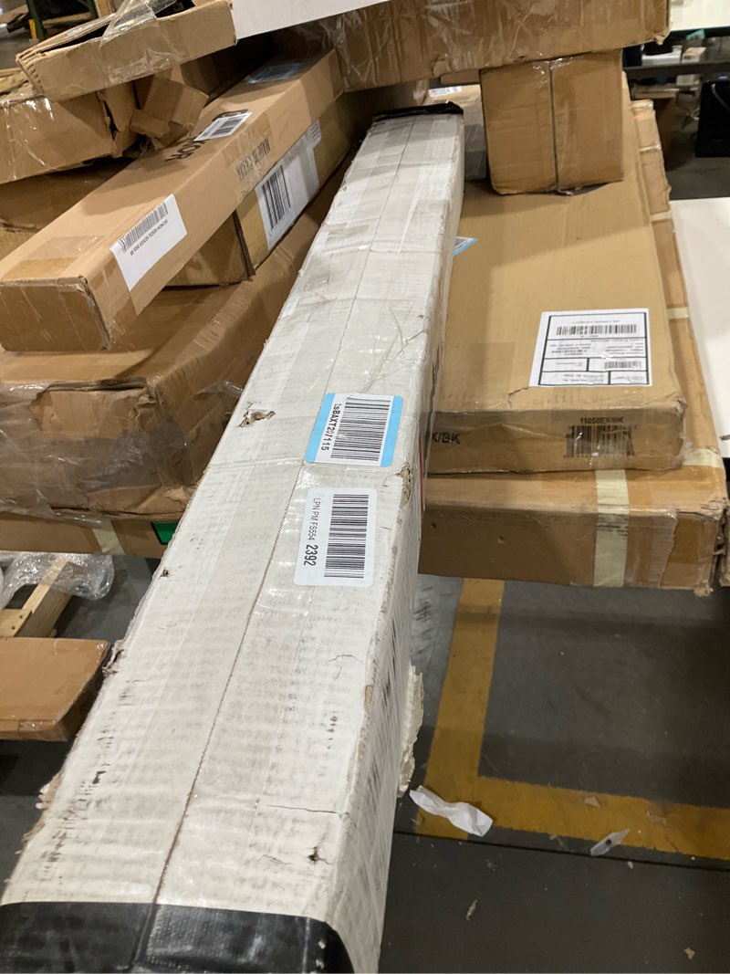 Condition photo showing As Is for Mail Boss 7121, Black In-Ground Mounting Post, 43 x 4 x 4 inches, for Use with Mailbox