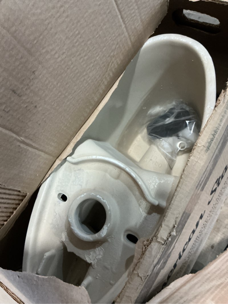 Condition photo showing Good Condition for american standard 3517t101.020 cadet pro one-piece toilet bowl, extra tall height, elongated front, white, 1.28 gpf