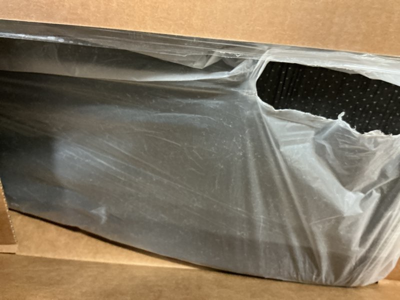 Condition photo showing As Is for Dog Stairs for Small Dogs and Cats, 20" H 4 Steps Dog Ramp for High Beds, Couch, Sofa, Waterproof Pet Stairs with Removable Washable Cover, Non-Slip Sturdy Pet Steps Gray 4.0 4-Step 20"H