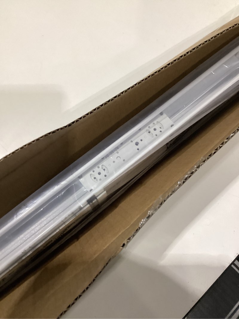 Condition photo showing New/Like New for lazblinds cordless cellular shades for french doors, no drill french door blinds for privacy, blackout light blocking honeycomb shades for sliding doors front door patio, 1 pack, 26" w x 78" h, white white-blackout 26"w x 78"h