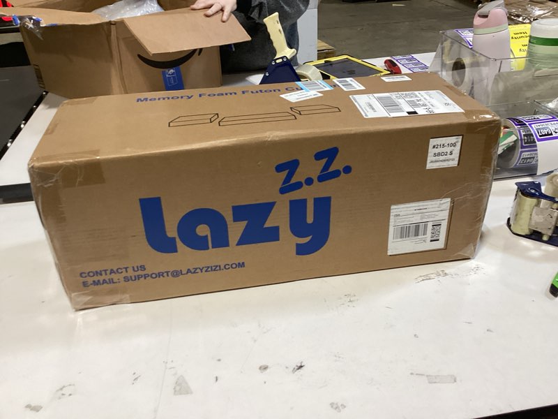 Condition photo showing New/Like New for Folding Mattress, 6 Inch Memory Foam Tri-fold Mattress with Breathable & Washable Bamboo Fiber Fabric Cover, Foldable Floor Guest Bed for Camping, Road Trip, Single 6 Inch Single(75*25inch)