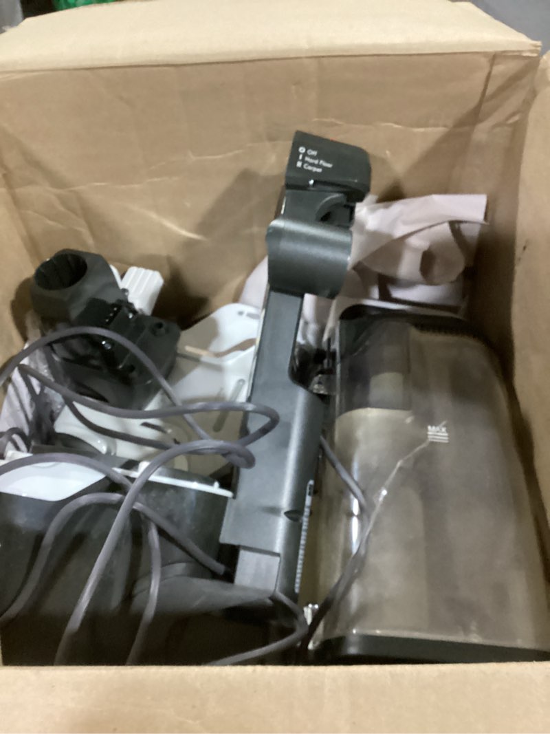 Condition photo showing As Is for Kenmore DU4399 Featherlite Lift-Up Bagless Upright Vacuum 2-Motor Power Suction Lightweight Carpet Cleaner with Hair Eliminator Brushroll, HEPA Filter and 2 Cleaning Tools, White