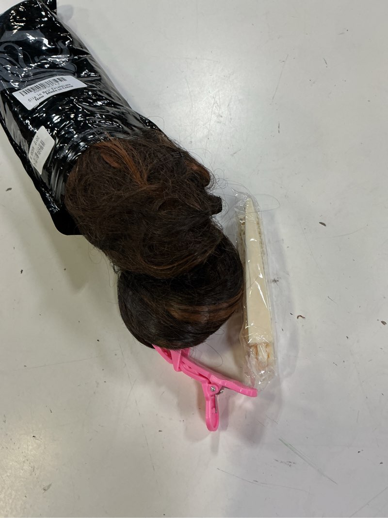 Condition photo showing Good Condition for wecan clip in long wavy synthetic hair extension 20 inch 6pcs auburn & chestnut thick hairpieces fiber double weft hair for women 20 inch auburn mix chestnut