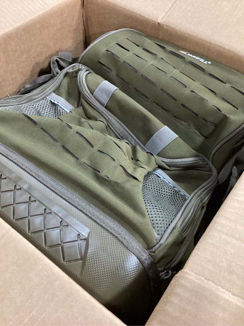 Condition photo showing Good Condition for BLISSWILL Tool Bag Backpack for men,Heavy Duty Tool Backpack Bag with Waterproof Molded Base?62 Pockets/40 Loops Heavy Duty Tools Organizer Bags/Electrician/Industrial/Construction Work Backpack Dark Khaki