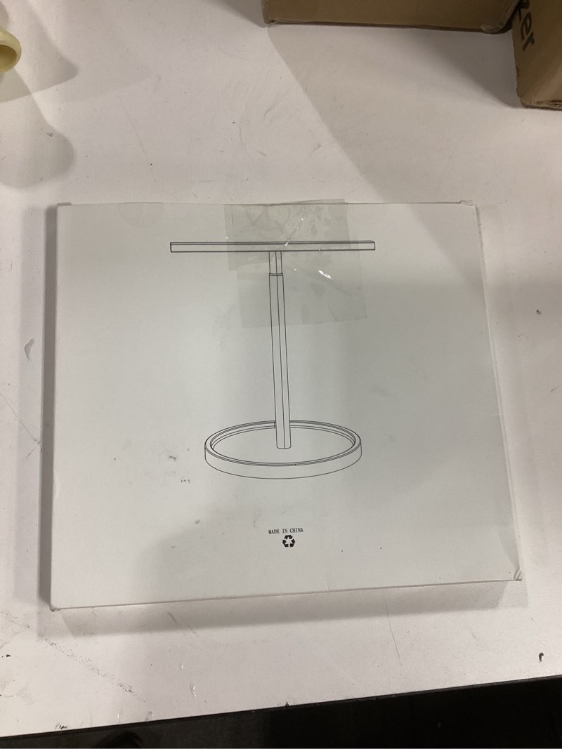 Condition photo showing New/Like New for Hand Towel Holder Stand, Countertop Hand Towel Stand for Bathroom Kitchen, T-Shape Adjustable Hand Towel Holder, Brushed Nickel