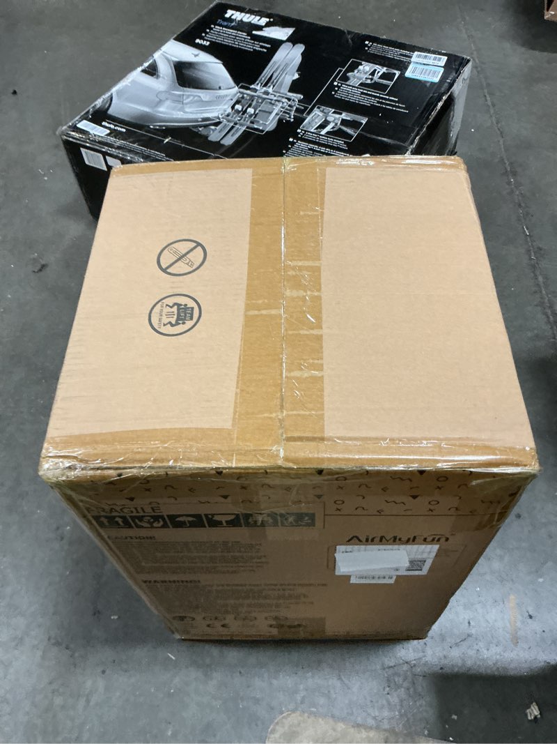 Condition photo showing New/Like New for AirMyFun Christmas Theme Inflatable Bounce House, Independent Fan Rapid Expansion - Holiday Fun Magic, let Joy Jump into The House!