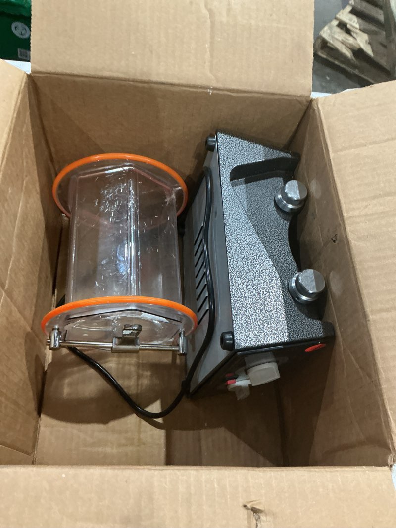 Condition photo showing As Is for mini jewelry polisher tumbler tumbler rotary tumbler surface polisher 5kg 11 lbs capacity 60w jewelry polishing finishing machine for jewelry stone