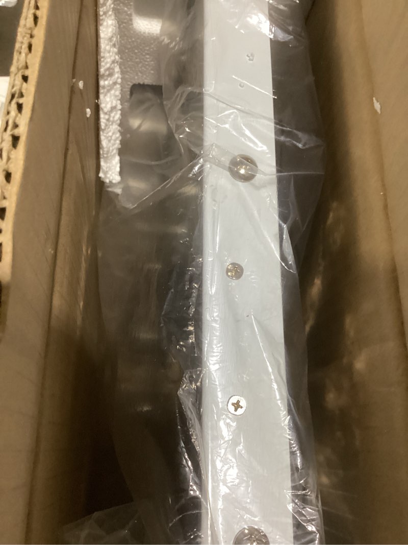 Condition photo showing Good Condition for Hansong Vanity Mirror with Lights: Hollywood Lighted Makeup Mirror with 15 LED Bulbs, 22.8''x18'' Light Up Mirror with 3 Colors Modes for Desk, Large Mirrors with USB Charging Port for Bedroom, White