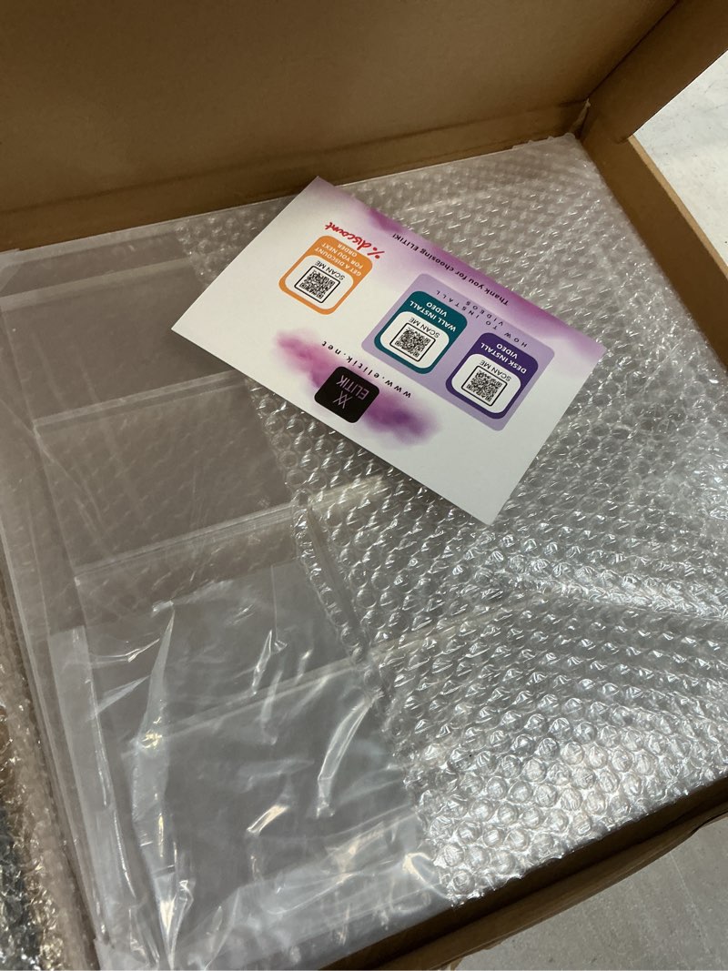 Condition photo showing As Is for Acrylic Card Display Case for Graded Cards, Holds 12 ONE Touch 55pt to 180pt Slabs on The Frame, for Wall Mount or Desktop - Clear View Show Your Trading Cards Sports, Baseball, Basketball... Transparent 4. ONE TOUCH 55pt - 180pt