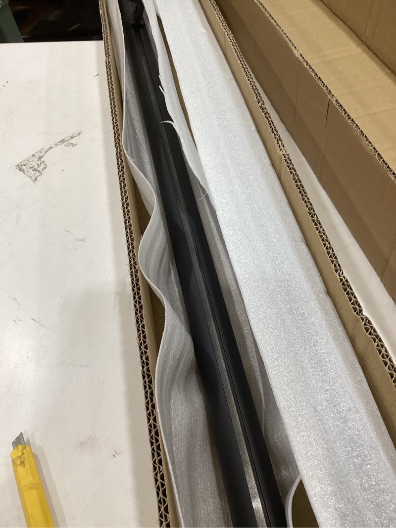 Condition photo showing Good Condition for diyhd 8ft sliding library ladder extension rail, wall-mounted track extension with connector, adjustable brackets 8ft track
