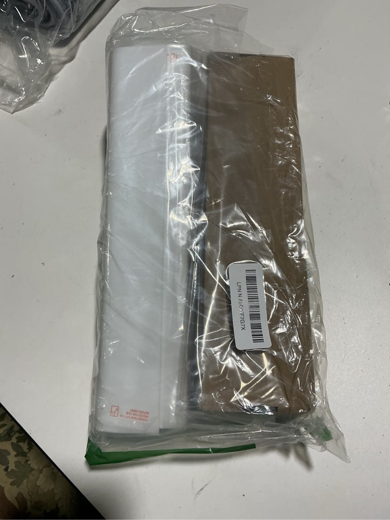 Condition photo showing Good Condition for PMMASTO Adhesive Acrylic Spice Rack Organizer for Wall with Nano Double Sided Tape, Spice Shelf Organization for Kitchen Cabinet Door/Pantry Door, Wall Mount Seasoning Rack (White - 4 Pack) 4 Pack-12" (Rack Only) White