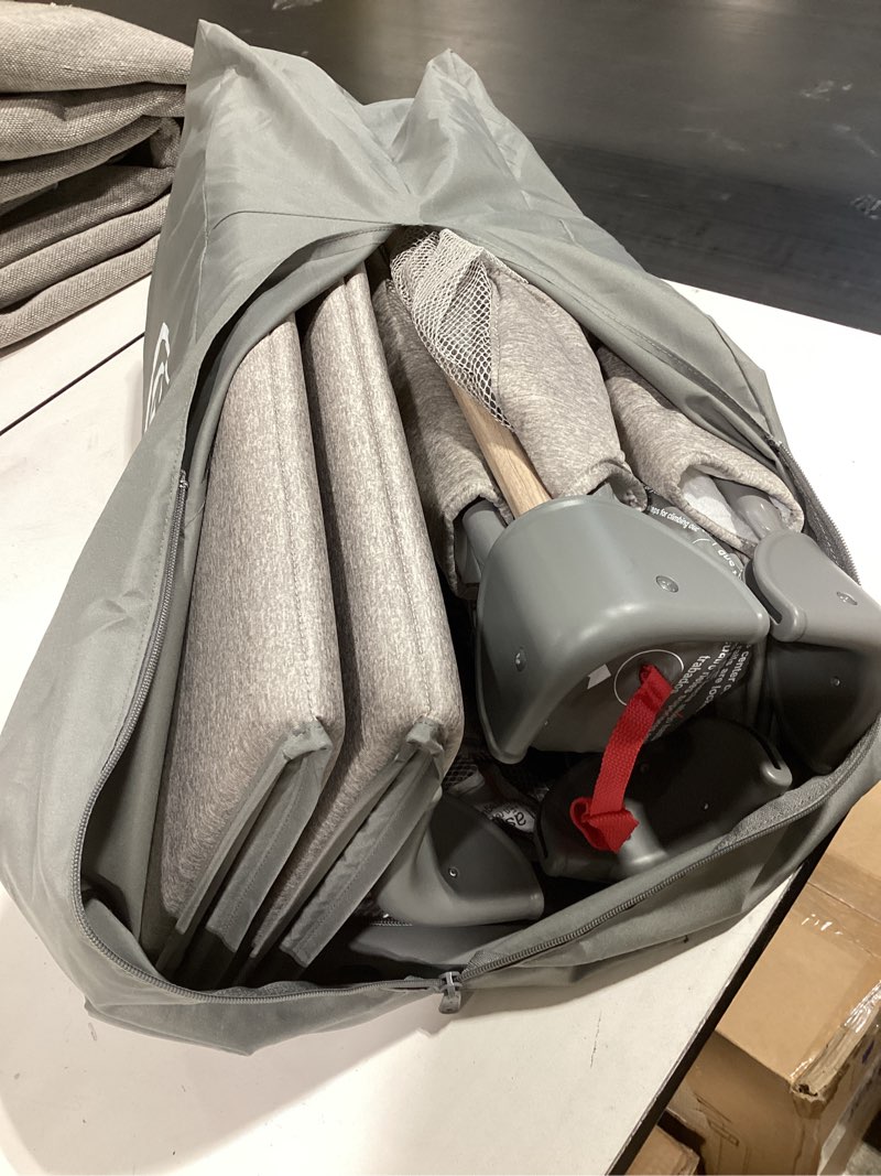 Condition photo showing Good Condition for graco on the go zip dlx pack ‘n play playard, folding playpen with bassinet, portable crib, parker on the go zip dlx parker
