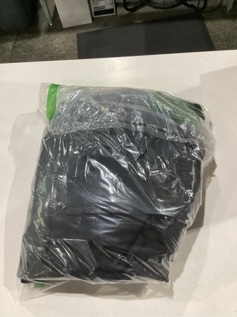 Condition photo showing Good Condition for tunic costume adult men tunic robe cosplay halloween costume hooded uniform full set cloak outfit black medium