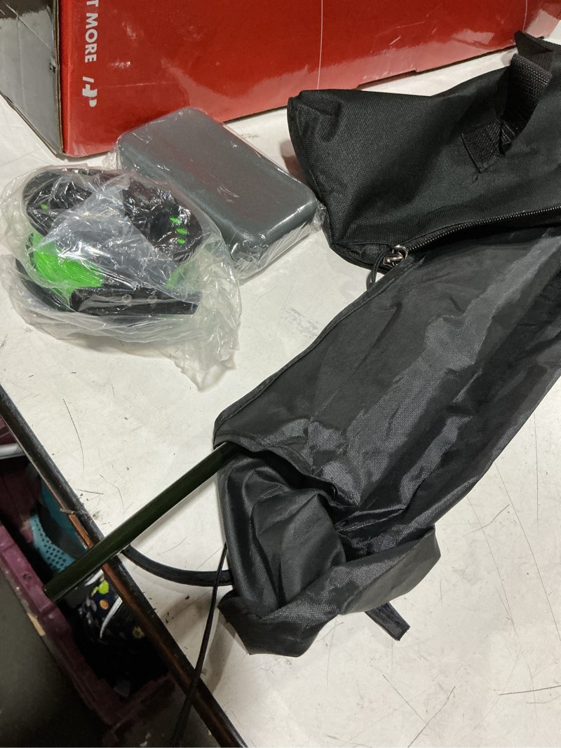 Condition photo showing As Is for plusinno fly fishing rod and reel combo, 4 piece lightweight ultra-portable graphite fly rod 5/6 complete starter package with carrier bag 5 wt -9' fly rod, 5/6 reel