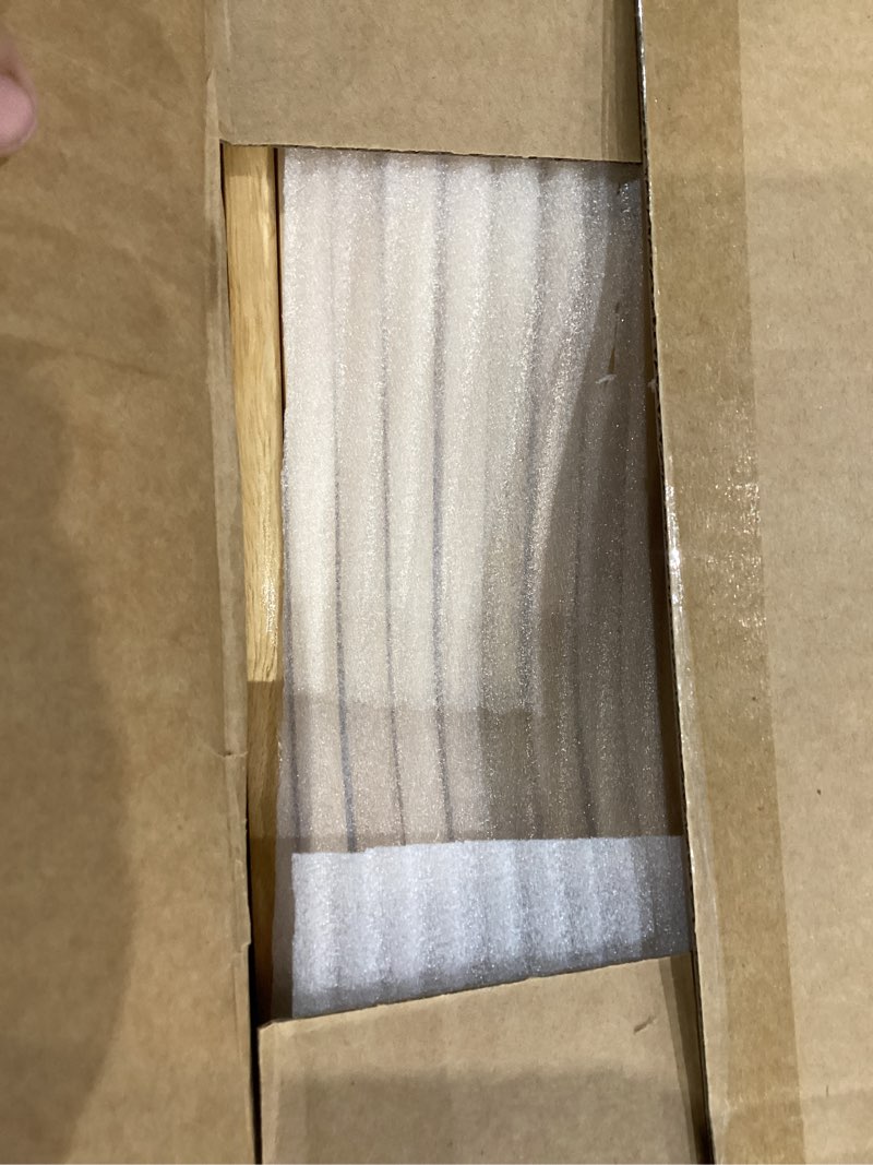 Condition photo showing New/Like New for TOPIA HANGER Wooden Hangers 30 Pack, Natural Wood Clothes Hangers, Durable Coat Hanger with 360-Degree Rotatable Hook, Non-Slip Pants Bar and Shoulder Notches for Camisole Tops-CT34N30 Natural 30 PCS