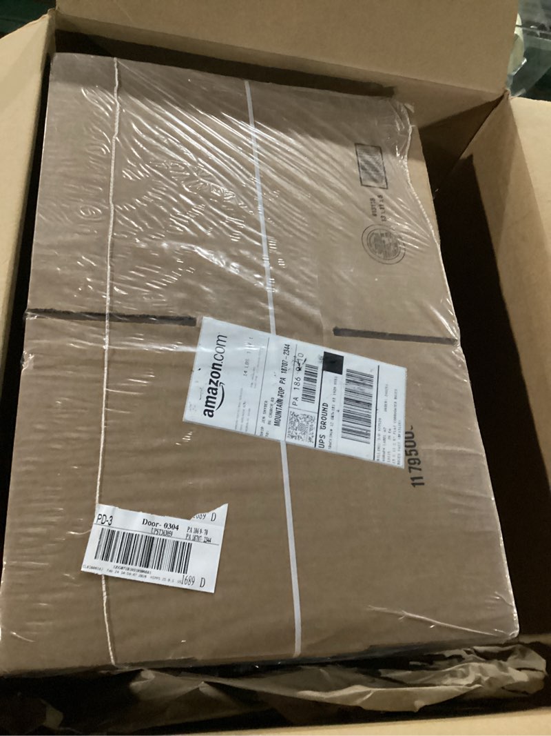 Condition photo showing Good Condition for boxes fast 13 x 11 x 5 corrugated cardboard boxes, flat 13"l x 11"w x 5"h, pack of 25 | shipping, packaging, moving, storage box for home or business, strong wholesale bulk boxes