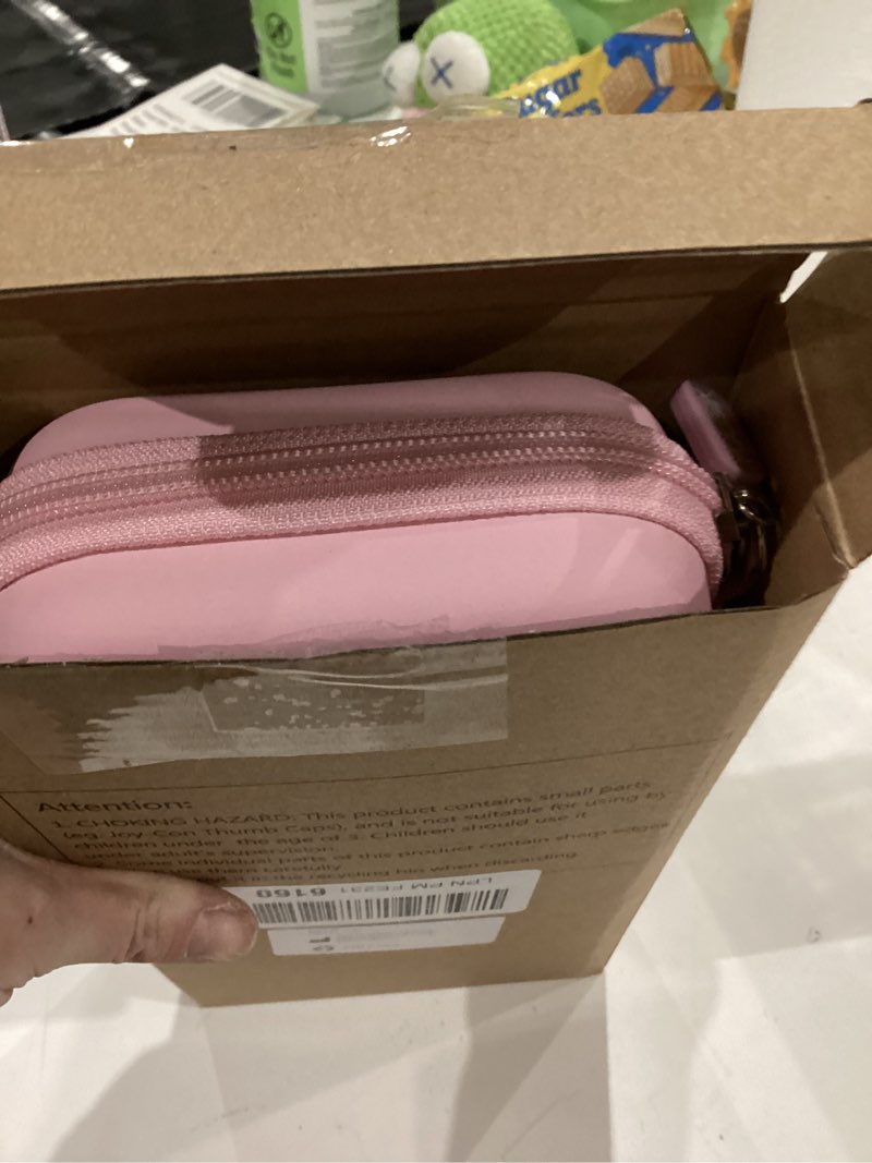 Condition photo showing As Is for Younik Switch Accessories Bundle, 17 in 1 Pink Switch Accessories Kit for Girls Include Switch Carrying Case, Adjustable Stand, Protective Case for Switch Console & J-Con Pink Pink For Switch(2017)