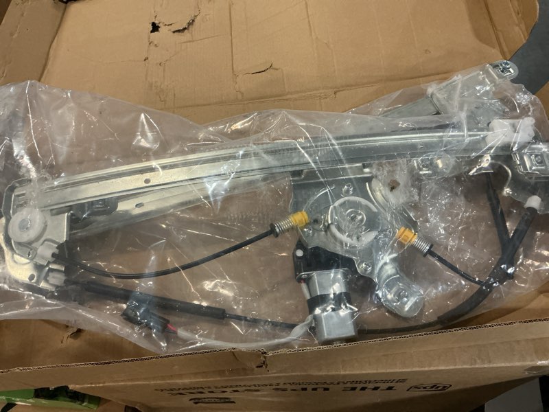 Condition photo showing As Is for dorman oe solutions window regulator and motor assembly