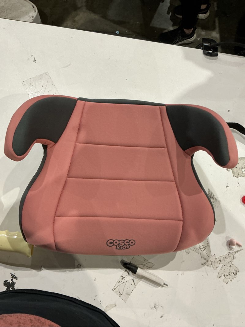 Condition photo showing As Is for cosco kids rise lx cameo rose booster