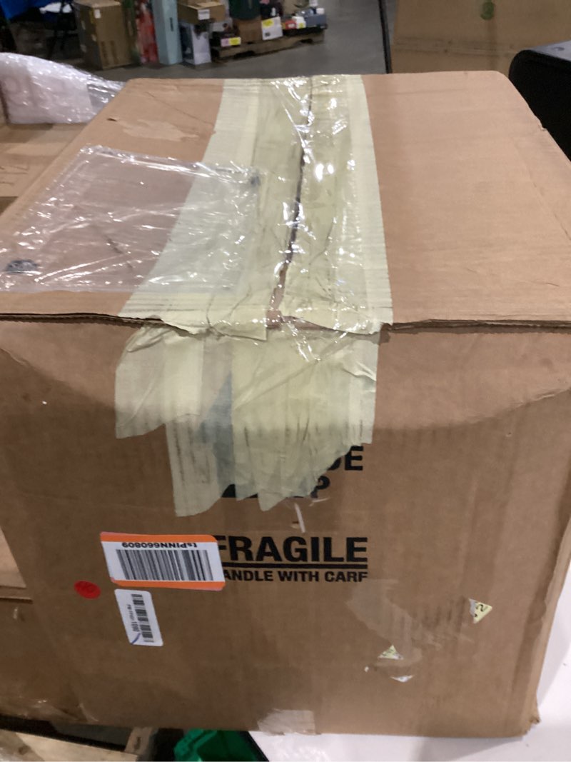 Condition photo showing As Is for TOSHIBA ML-EM09PA(SS) Small Microwave Oven with 6 Auto Menus, Mute Function & Child Lock, LED Lighting, Perfect for Apartments & Dorms, 0.9 Cu Ft, 10.6 Inch Removable Turntable, 900W, Stainless Steel Advanced-0.9 Cu Ft-900W-Stainless Steel