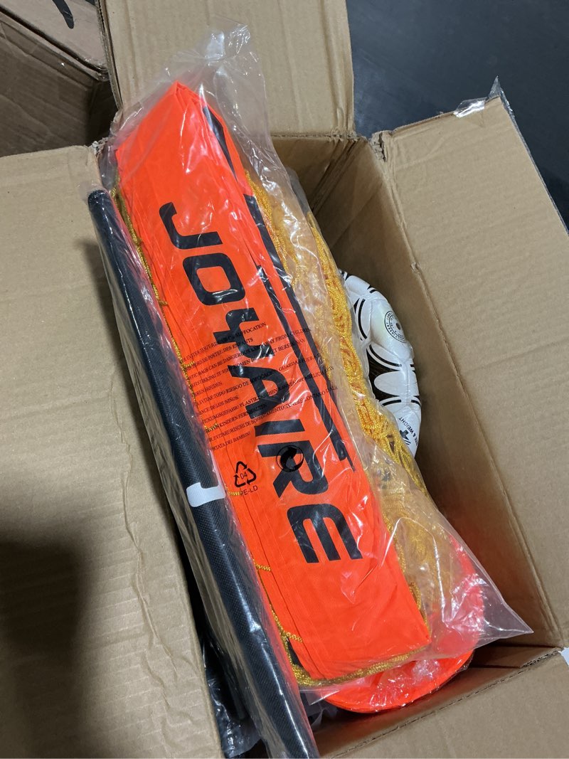 Condition photo showing New/Like New for dimples excel soccer goals kids soccer net for backyard 7x5 ft, 5x3.6 ft, 4x3 ft, 3x2.2 ft